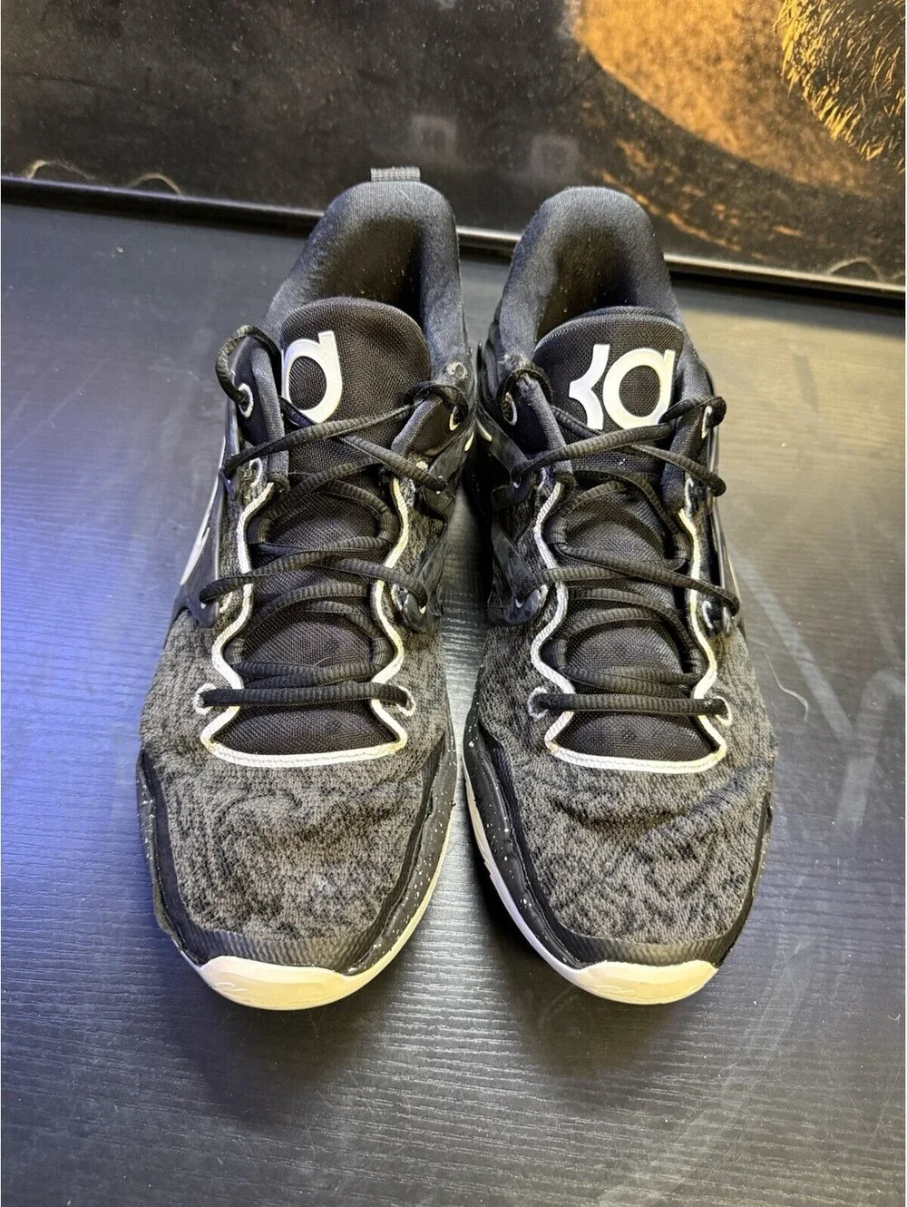 Nike KD 15 TB Black White Speckled Men’s Size 13 Basketball DO9826-002